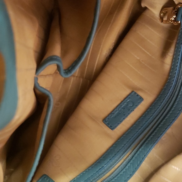 Cole Haan leather drawstring satchel - Picture 4 of 7